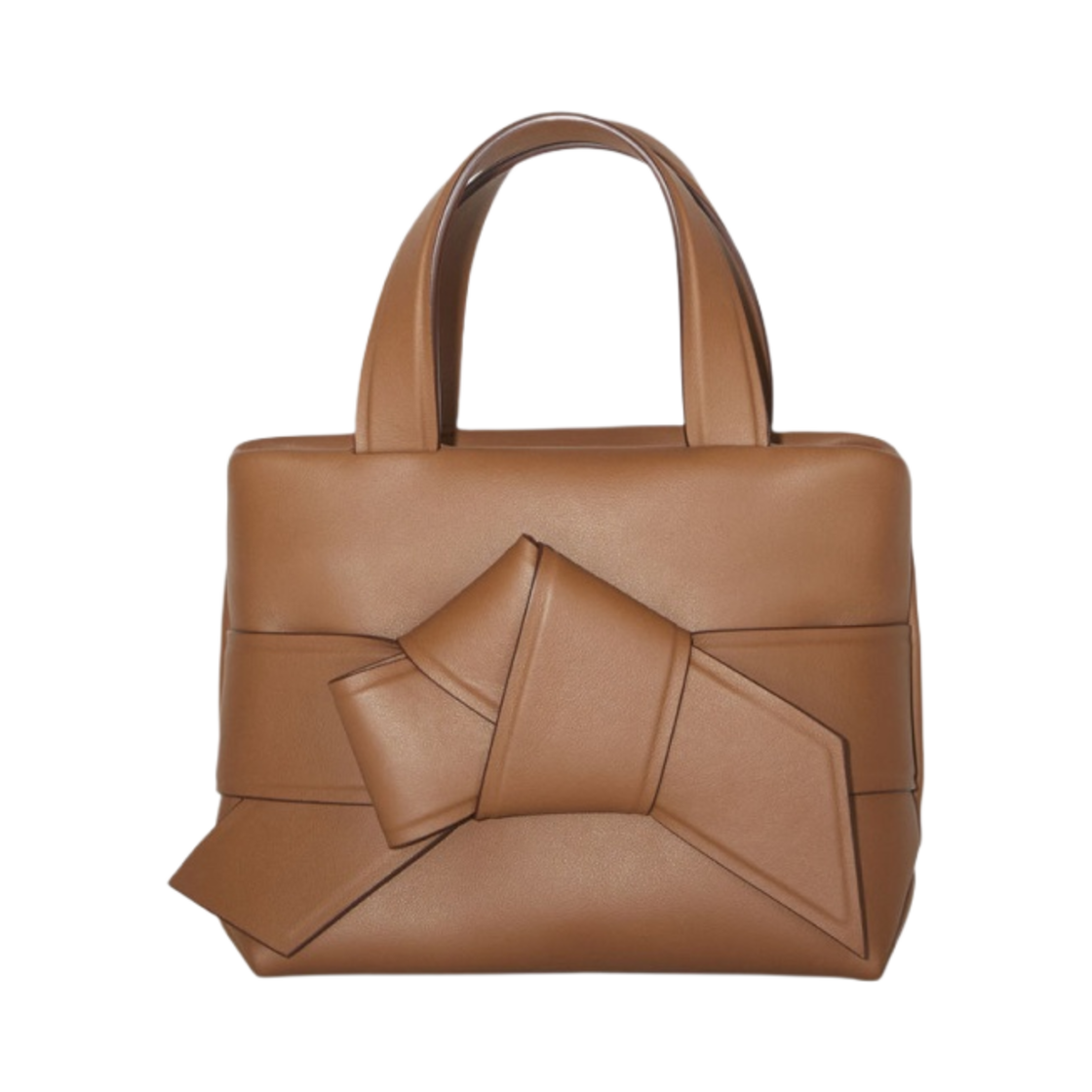 아크네 스튜디오 마이크로 토트백 카멜 브라운