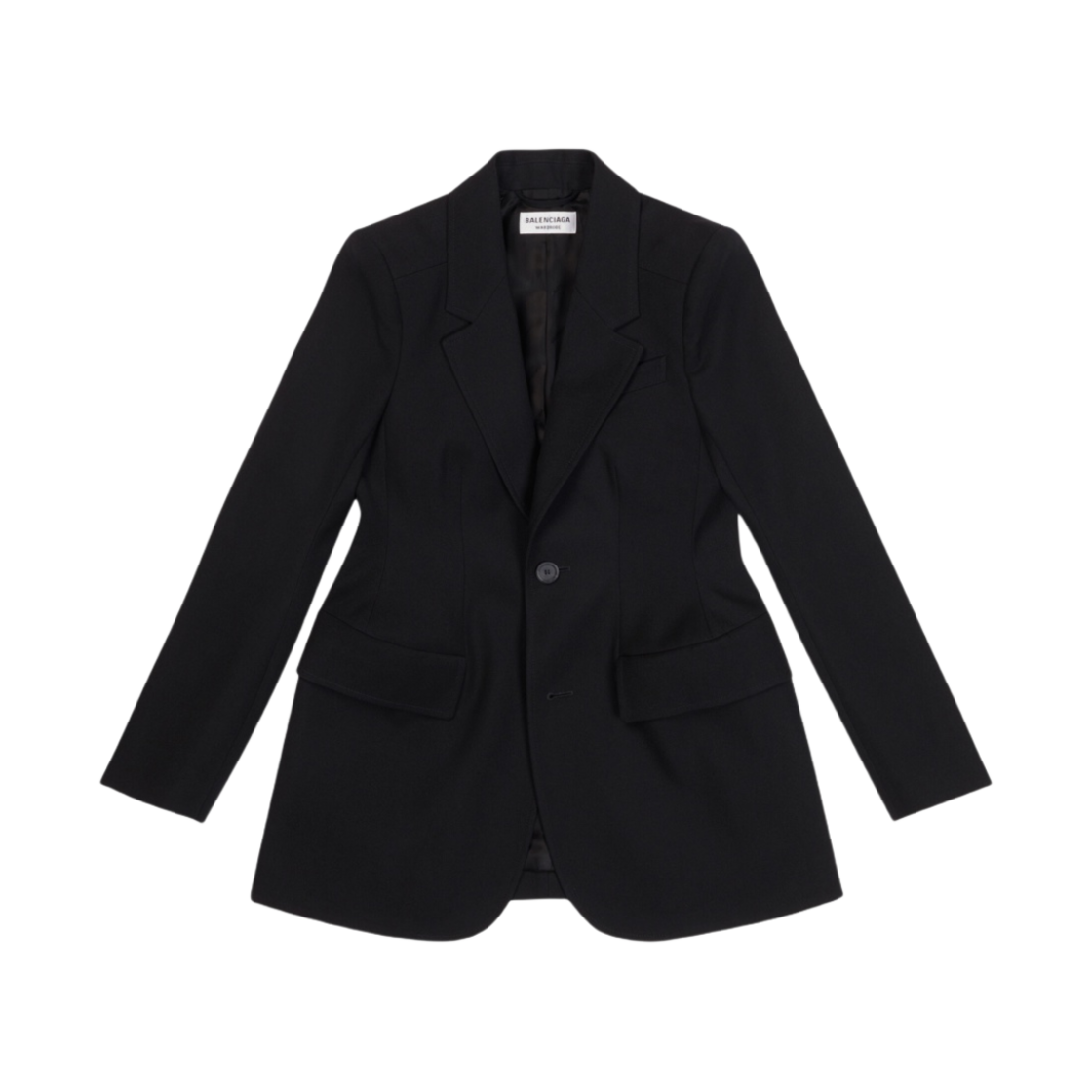 (W) 발렌시아가 아워글래스 자켓 블랙((W) Balenciaga Hourglass Jacket Black) - 1