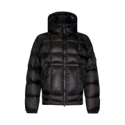 C.P. Company D.D. Shell Hooded Medium Down Jacket Black - 24FW