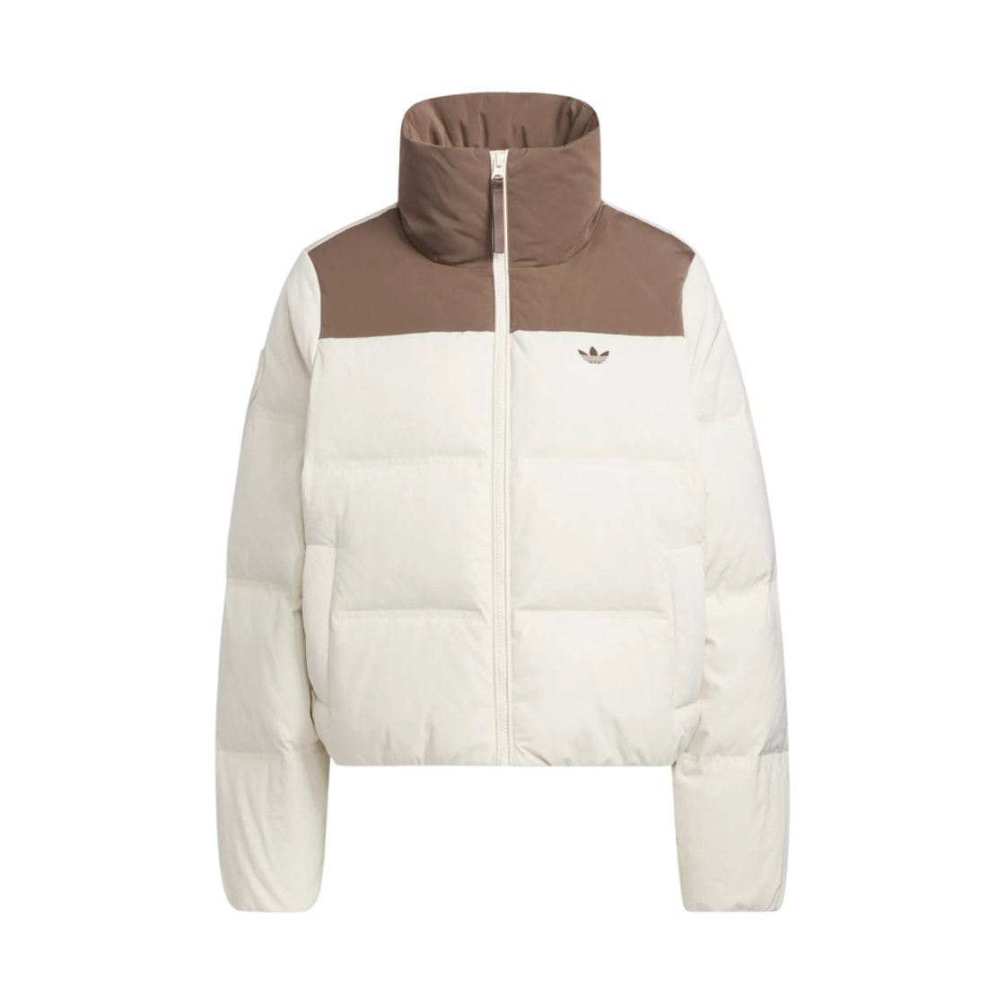 IU4813 (W) Adidas Short Down Jacket Cream Brown - KR Sizing