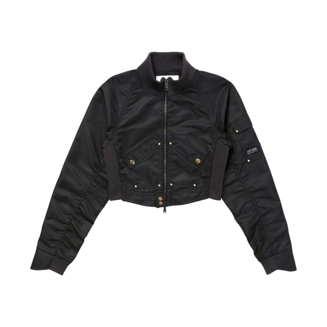 VAK251JP005CT Vacant Archive Roen Crop Jumper Deep Brown - 대표 이미지 #1
