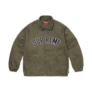 Supreme Arc Denim Coaches Jacket Olive - 24SS