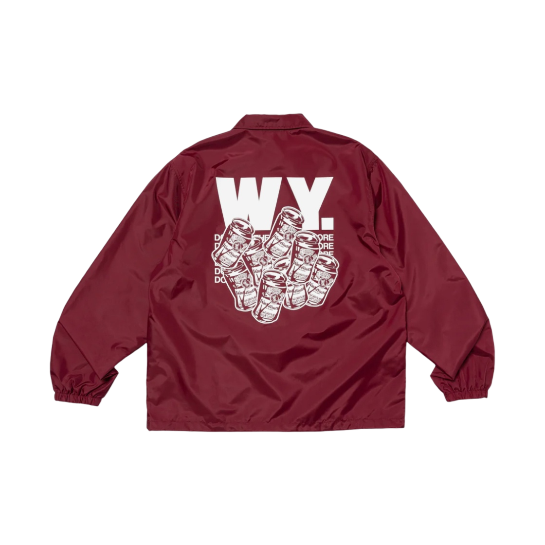 베르디 웨이스티드 유스 코치 자켓 버건디(Verdy Wasted Youth Coach Jacket Burgundy)