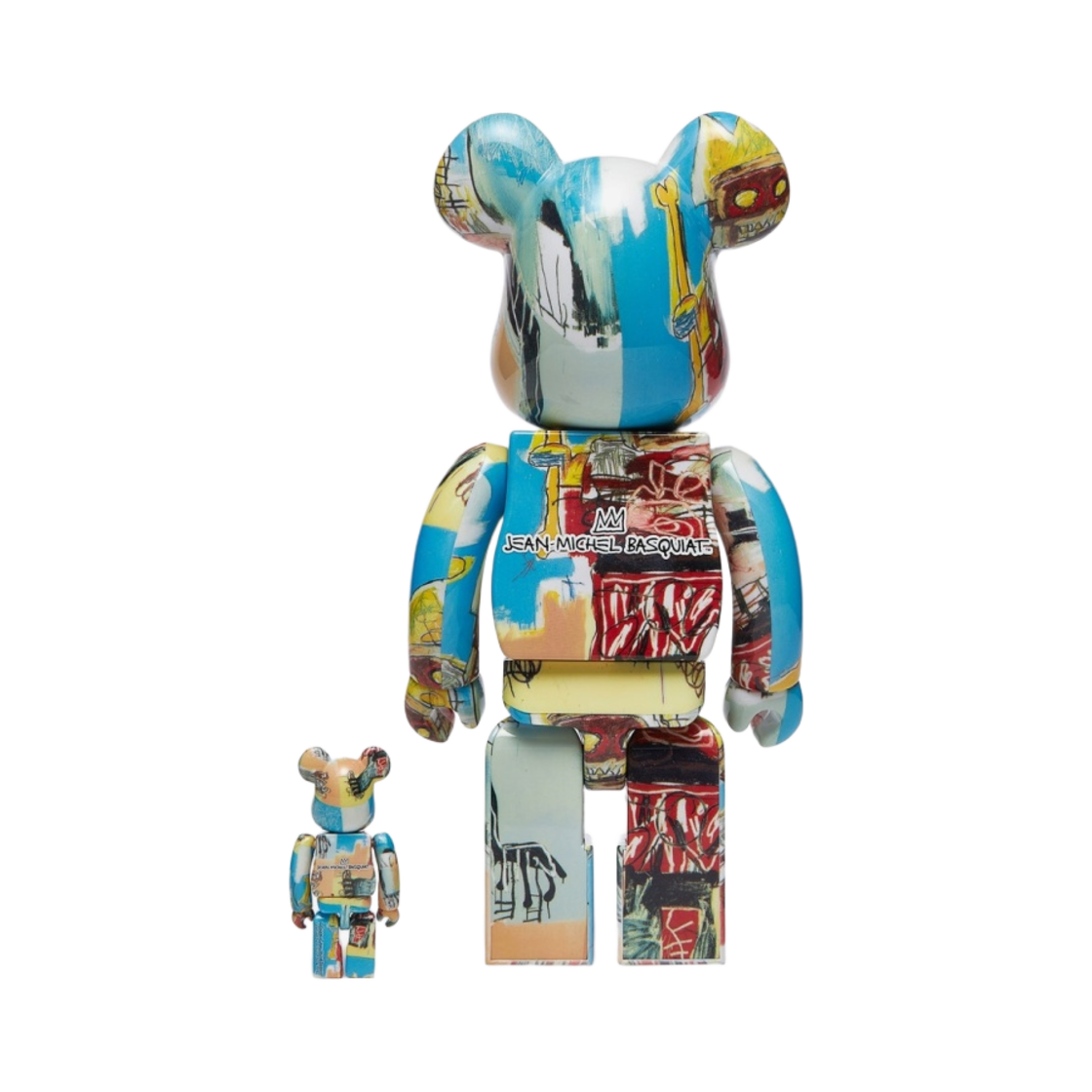 베어브릭 장미셸 바스키아 #6 100% & 400% 세트(Bearbrick Jean-Michel Basquiat #6 100% & 400% Set) - 2