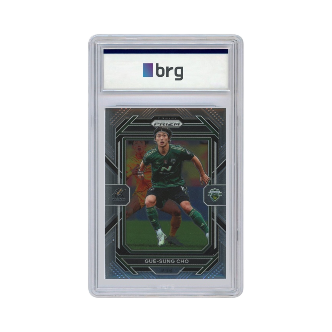 파니니 프리즘 K 리그 K 리그 1 #99 전북 현대 모터스 조규성 베이스 축구 카드 2023(Panini Prizm K League K League 1 #99 Jeonbuk Hyundai Motors Cho Gue Sung Base Soccer Card 2023)