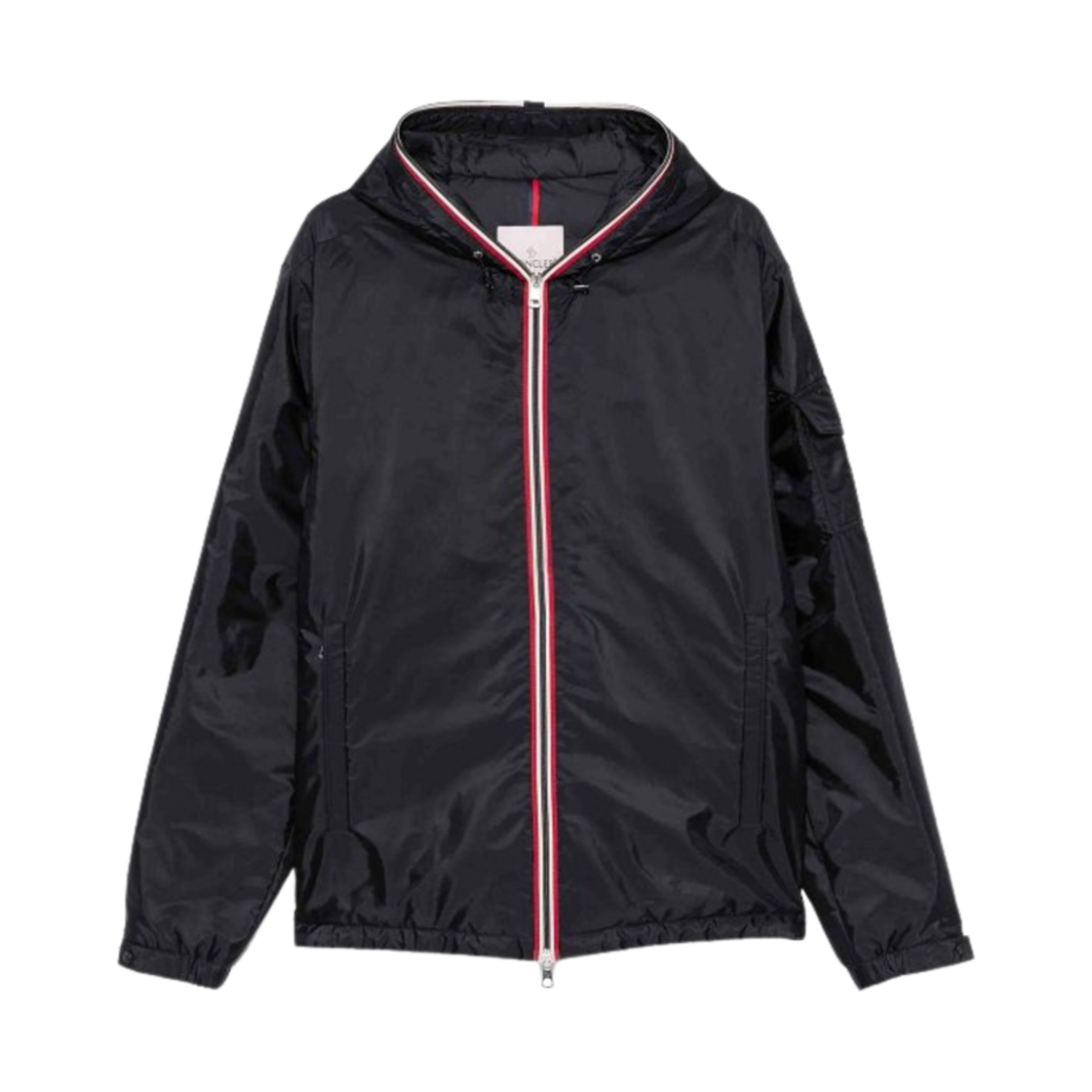 K1-091-1A00024-539ZD-778 Moncler Evettes Hooded Short Down Jacket Navy Blue - 25SS