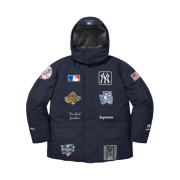 Supreme x New York Yankees Gore-Tex 700-Fill Down Jacket Navy - 21FW