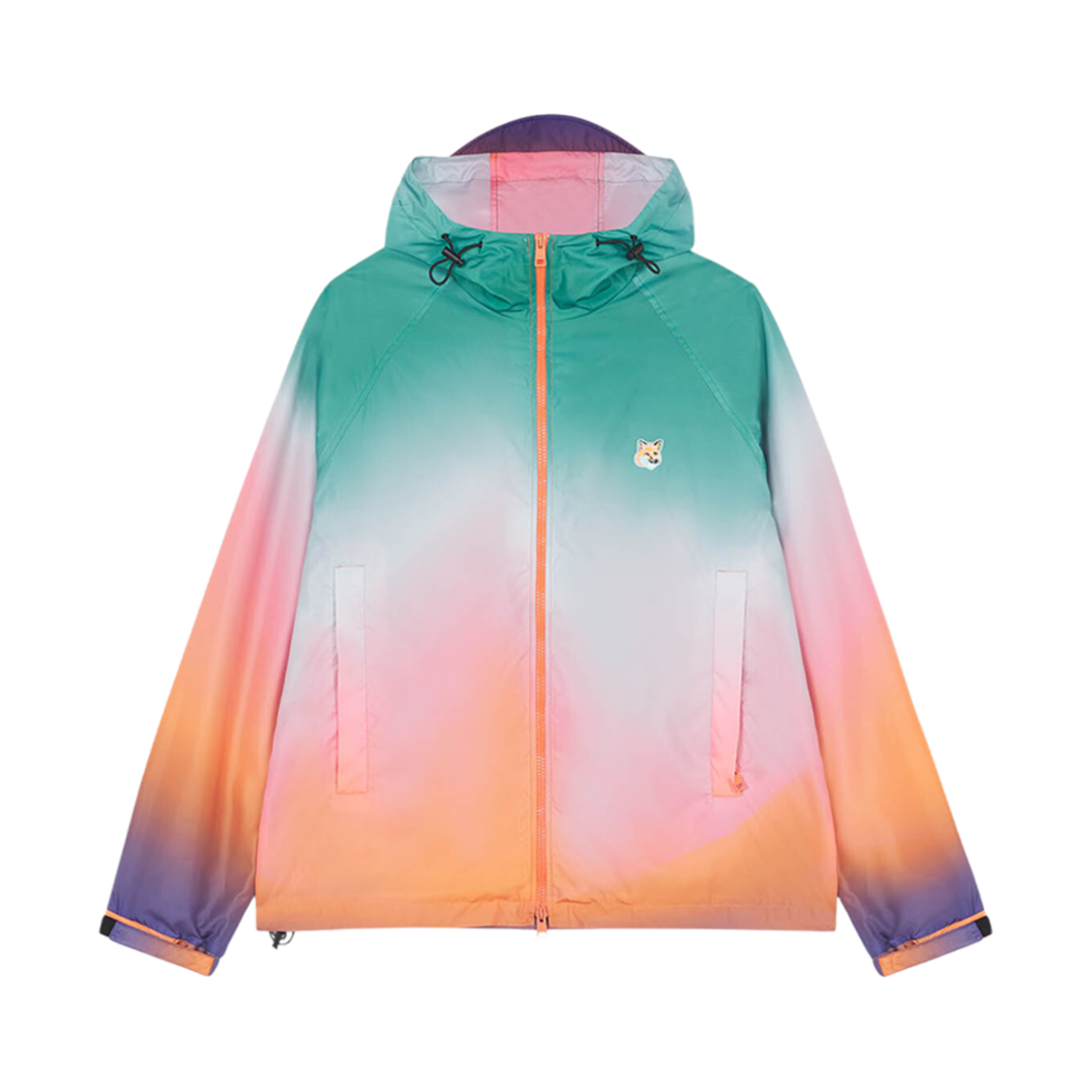 메종 키츠네 테크니컬 윈드브레이커 그라디언트 프린트(Maison Kitsune Technical Windbreaker Gradient Print) - 1