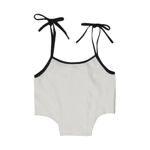 DARED-P0000DIT Dared Asymmetric Strap Bikini Sleeveless In Ecru