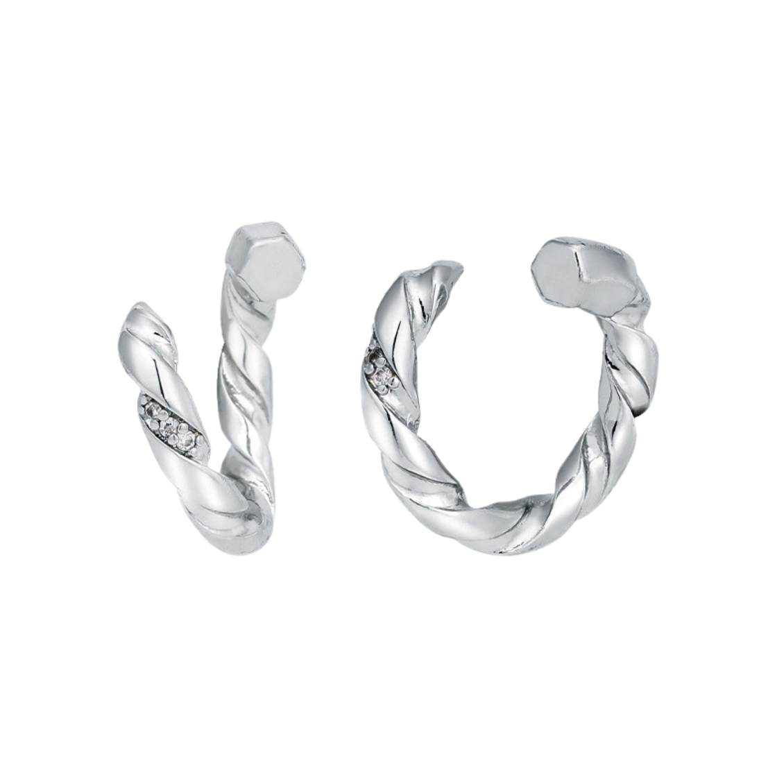 no280s Sentiments No.280 Earcuff Silver