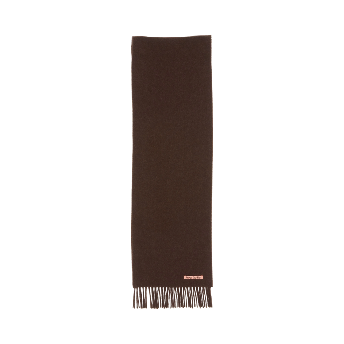 아크네 스튜디오 프린지 울 머플러 브라운 멜란지(Acne Studios Fringe Wool Muffler Brown Melange)
