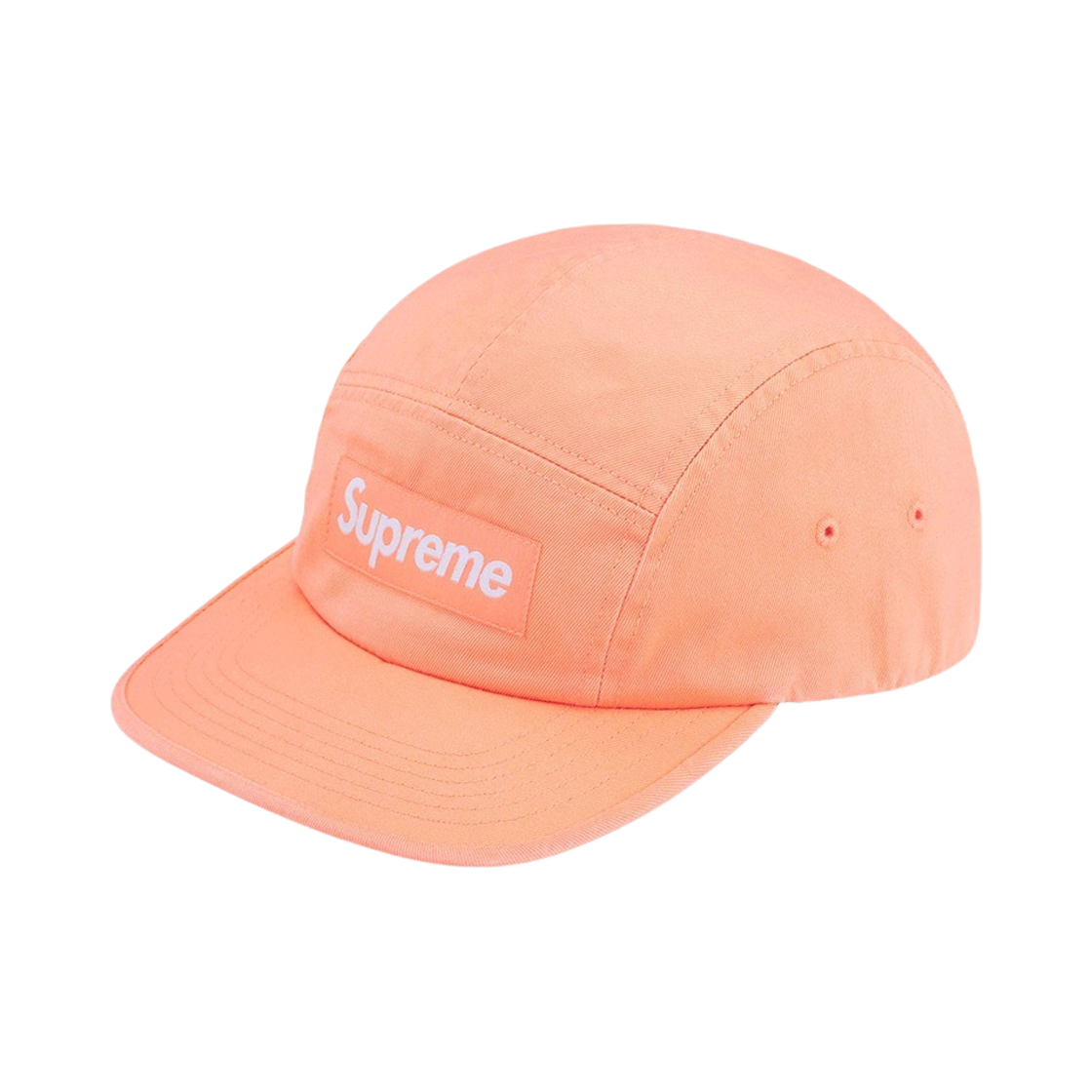 KM4AHTCSP30LP Supreme Washed Chino Twill Camp Cap Peach - 24SS