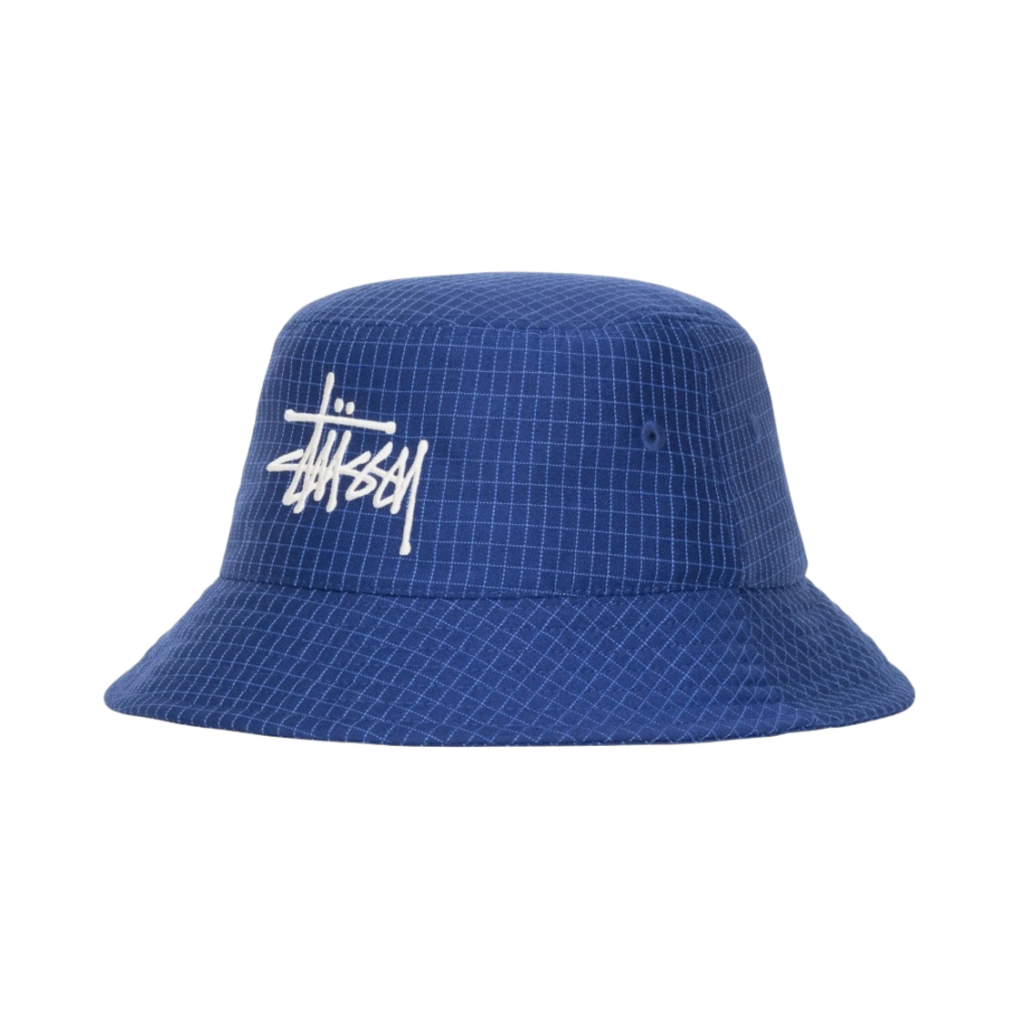스투시 그리드 베이직 버킷햇 블루(Stussy Grid Basic Bucket Hat Blue) - 1