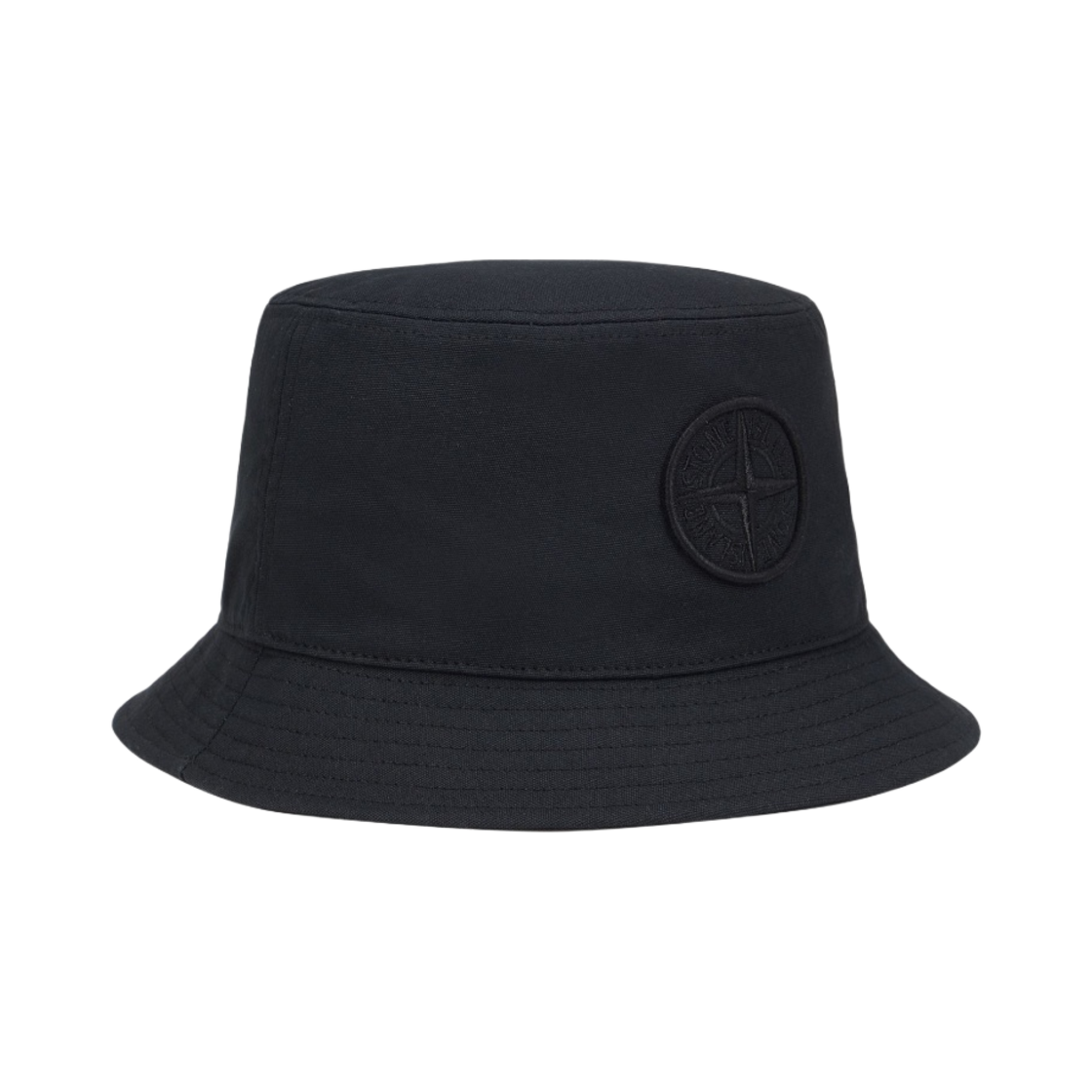 스톤 아일랜드 99461 코튼 버킷햇 블랙 - 23SS(Stone Island 99461 Cotton Bucket Hat Black - 23SS)