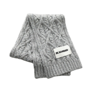 Jil Sander Muffler Silver