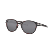 Oakley Latch Racewon Red Frame Prizm Black Lenses Low Bridge Fit