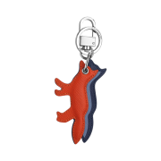 Montblanc x Maison Kitsune Calfskin Key Fob Blue