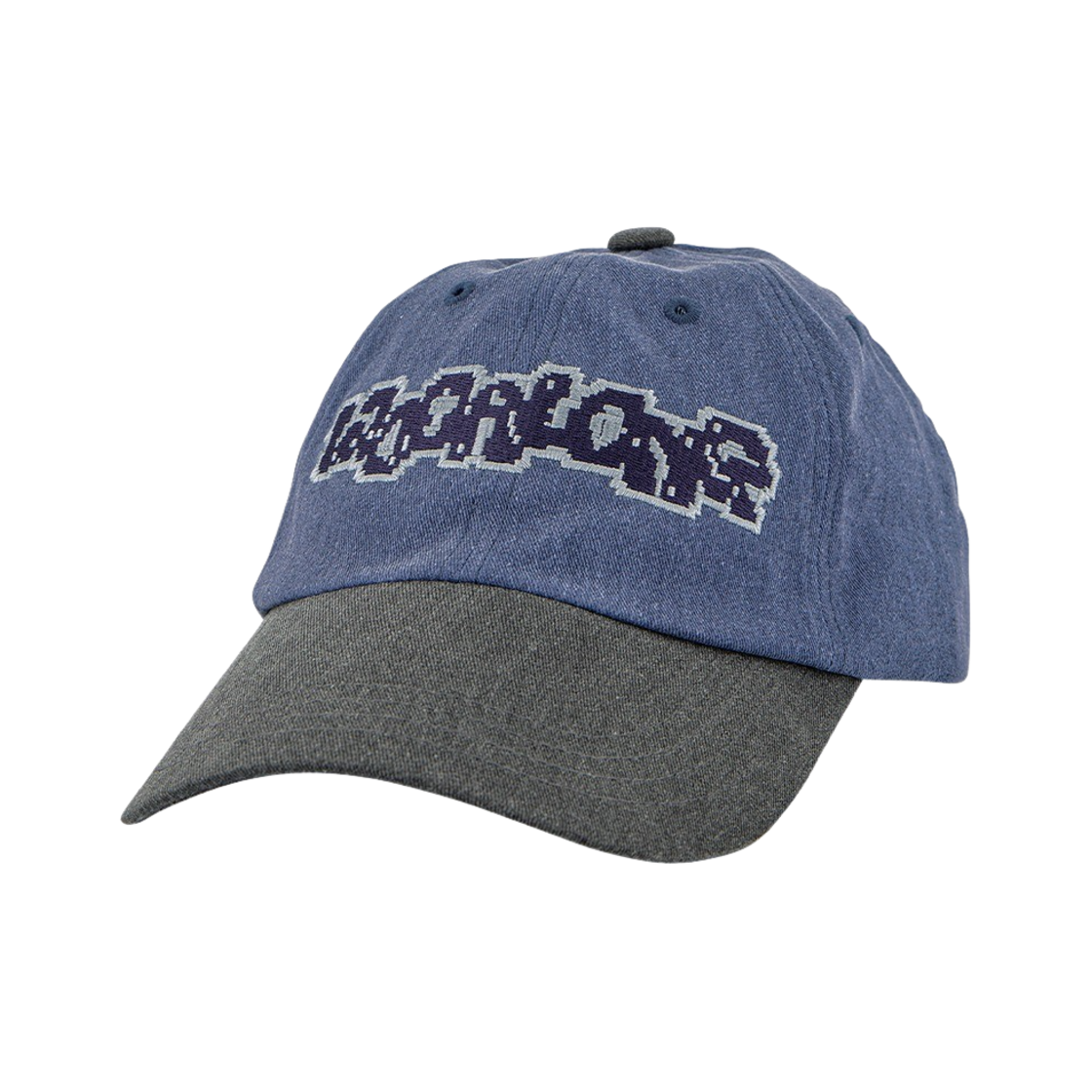WL243WCA02UBLU MELLOW Bitmap Twotone Ball Cap Blue - 대표 이미지 #1