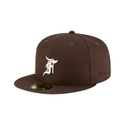 Essentials x New Era Sized Cap Brown