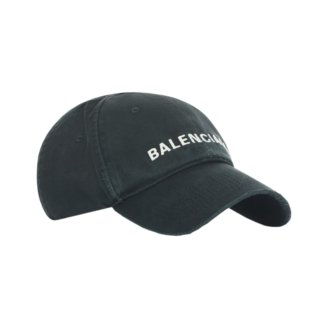 발렌시아가 로고 프론트 캡 글로우 더 다크 블랙(Balenciaga Logo Front Cap Glow The Dark Black) - 2