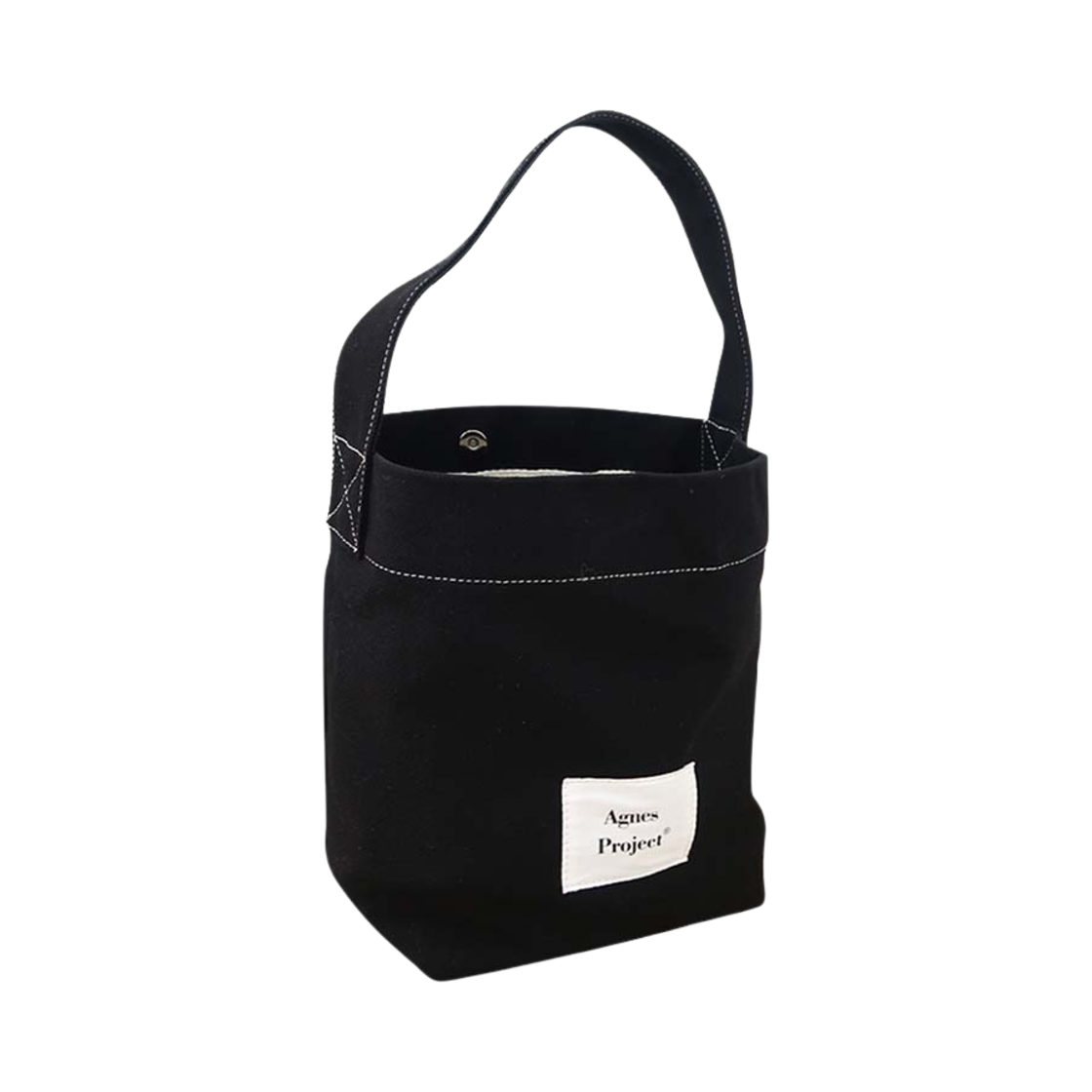 아그네스 프로젝트 피넛 토트백 블랙(Agnes Project Peanut Tote Bag Black)