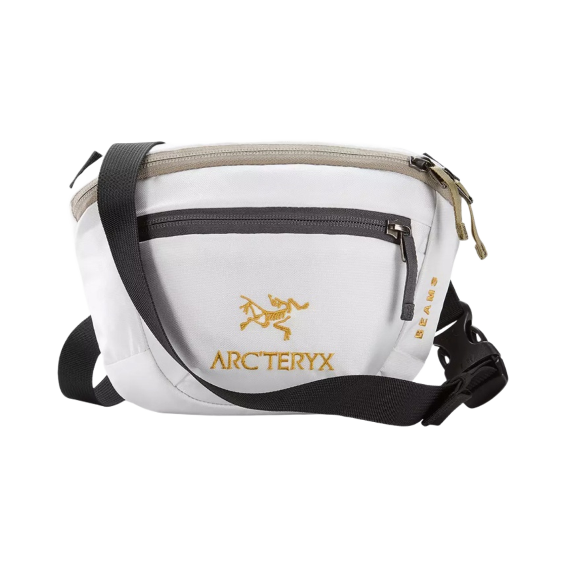 아크테릭스 x 빔즈 맨티스 1 웨이스트팩 화이트(Arc'teryx x Beams Mantis 1 Waistpack White)