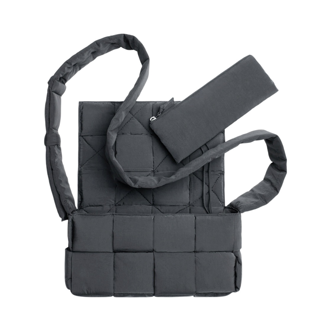 보테가 베네타 패딩 테크 카세트백 썬더(Bottega Veneta Padded Tech Cassette Thunder) - 2