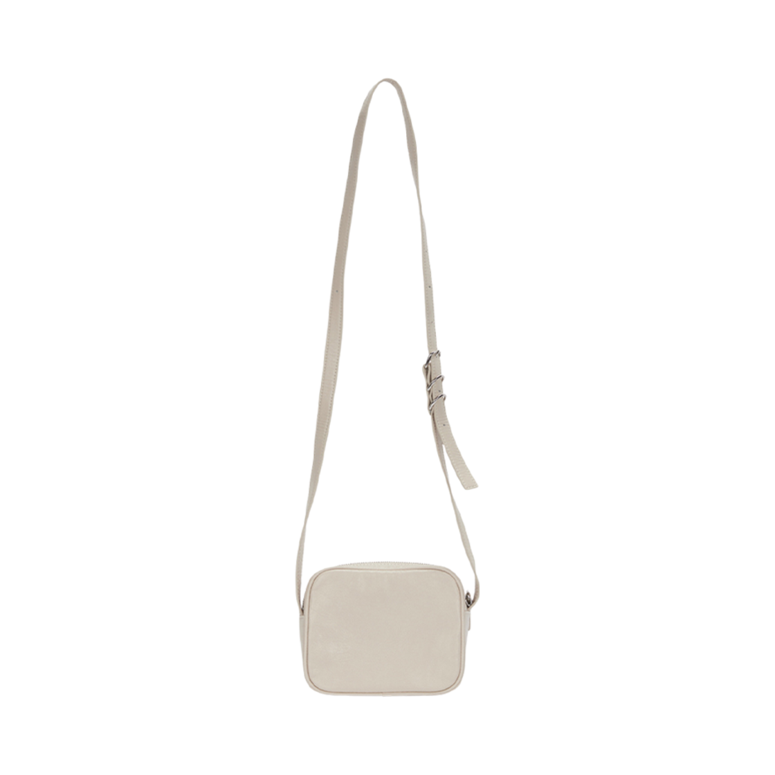 마뗑킴 스퀘어 레더 크로스백 아이보리(Matin Kim Square Leather Cross Bag Ivory) - 2