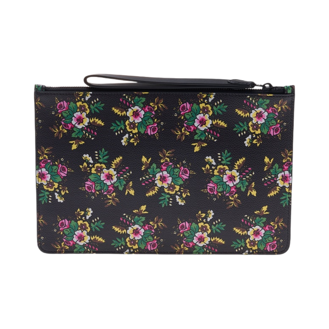겐조 쿠리어 팝 부케 라지 파우치 블랙(Kenzo Courier Pop Bouquet Large Pouch Black) - 3