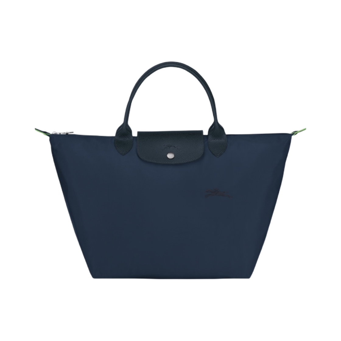 롱샴 르 플리아쥬 그린 M 핸드백 네이비(Longchamp Le Pliage Green M Hand Bag Navy) - 1