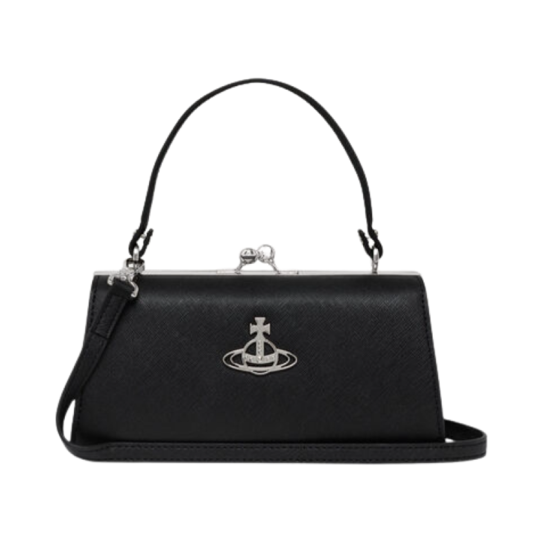 비비안 웨스트우드 엑스트라 라지 돌 프레임 퍼스 블랙(Vivienne Westwood Extra Large Doll Frame Purse Black) - 3