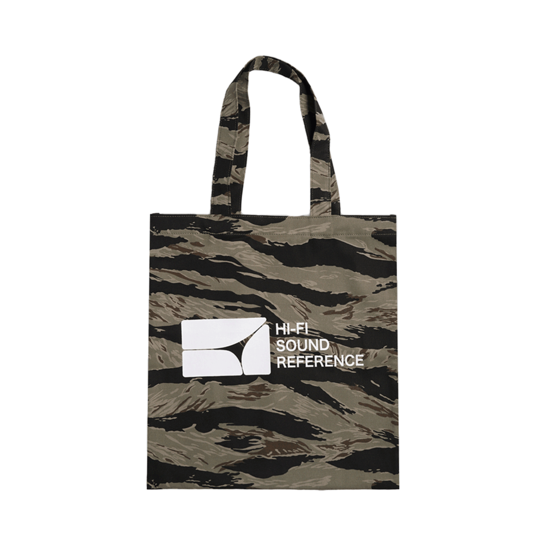 하이파이 사운드 레퍼런스 카모 에코백 카키(Hifi Sound Reference Camo Eco Bag Khaki)
