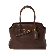 Miu Miu Aventure Nappa Leather Bag Briarwood