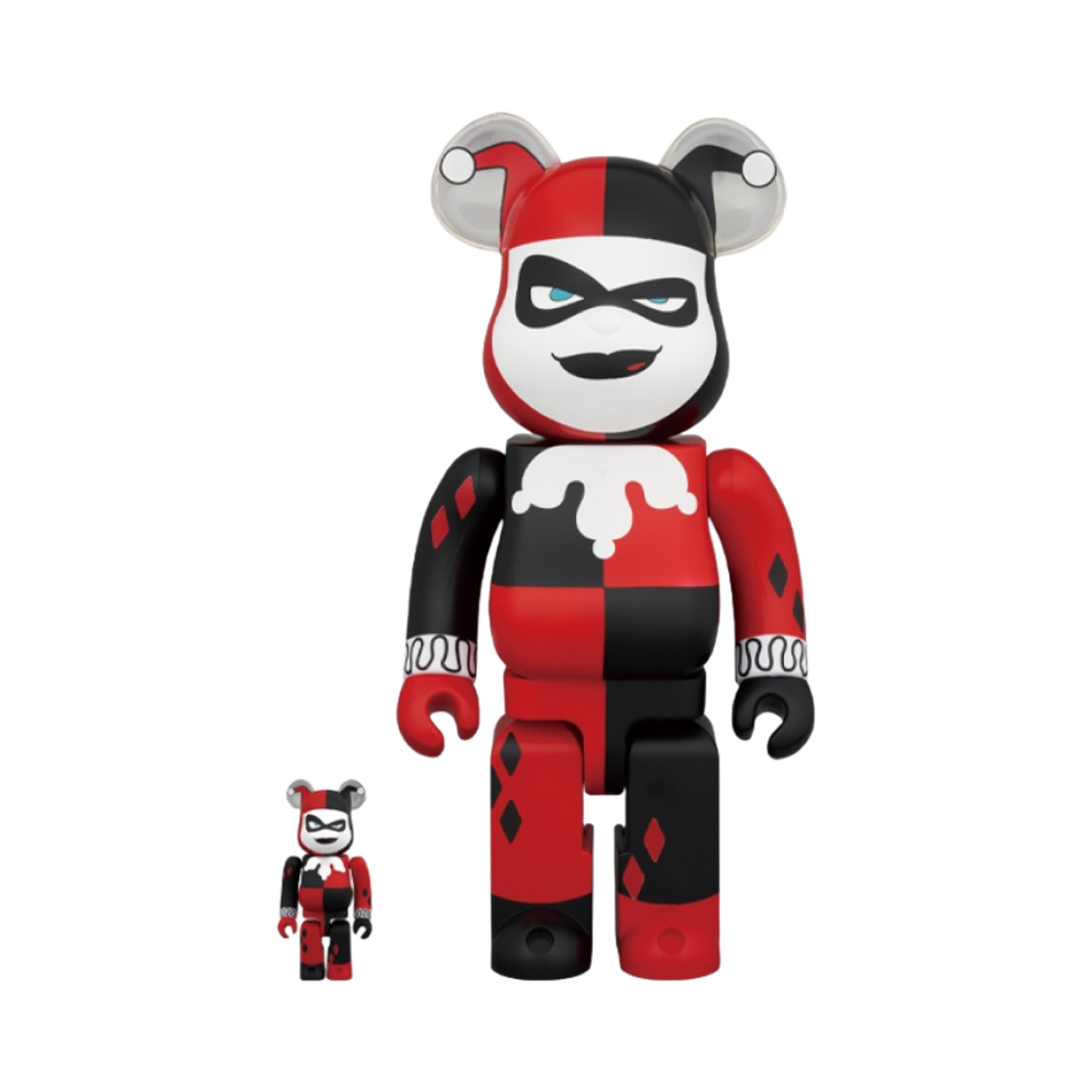 베어브릭 할리퀸 배트맨 애니메이티드 시리즈 버전 100% & 400% 세트(Bearbrick Harley Quinn Batman The Animated Series Ver. 100% & 400% Set) - 1