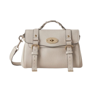 Mulberry Heavy Grain Mini Alexa Chalk