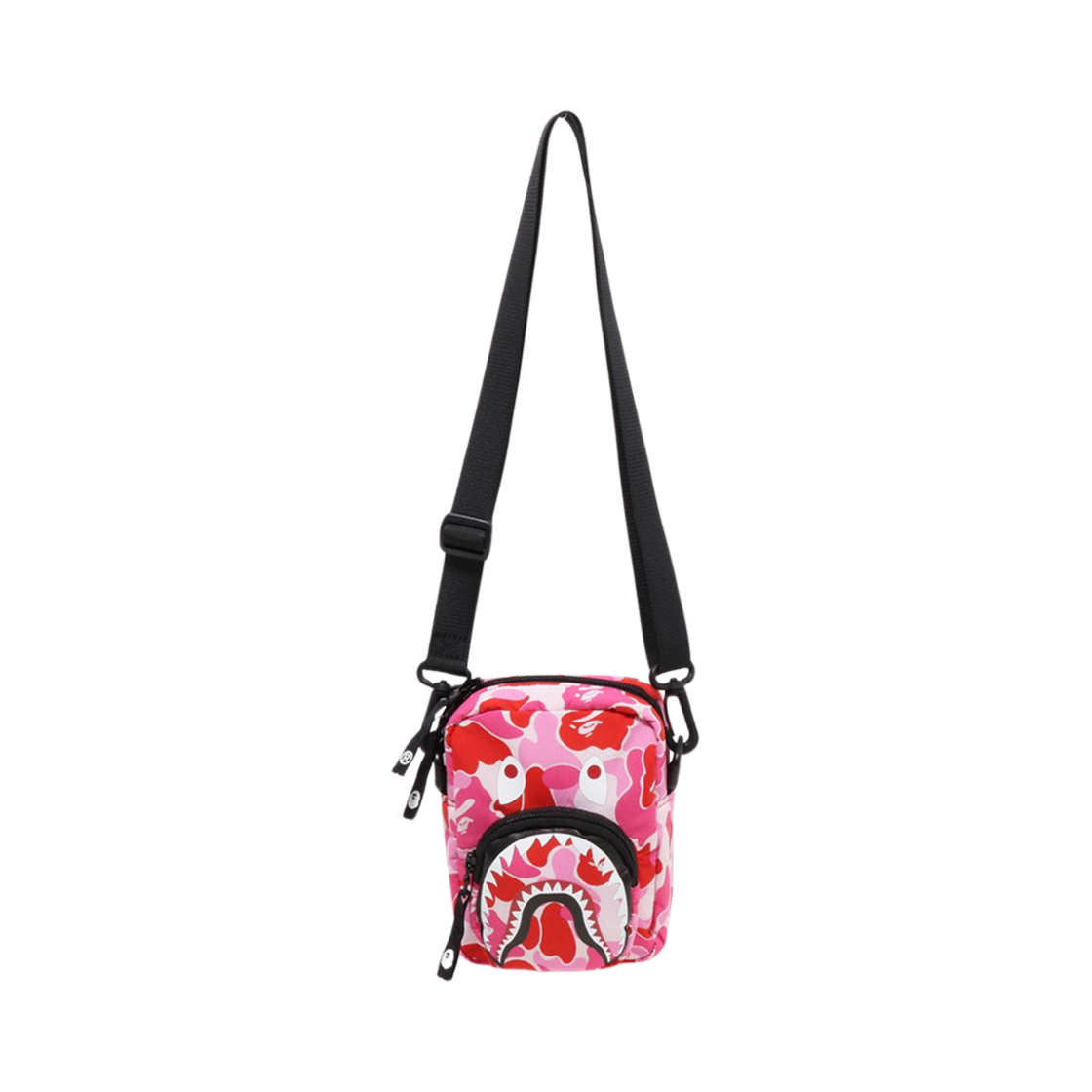 0ZXBGM190012N BAPE ABC Camo Shark Mini Bag Pink