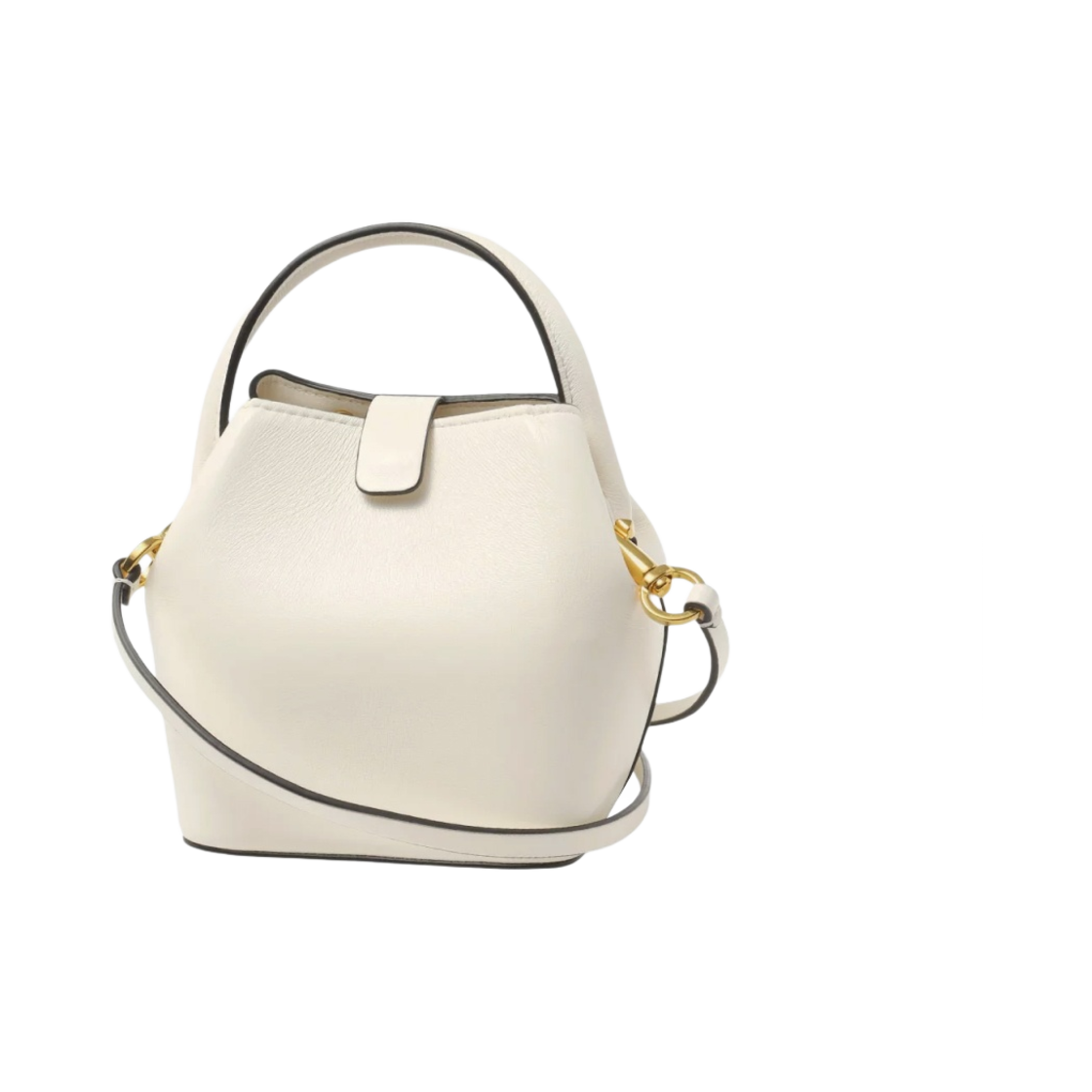 발렌티노 브이로고 시그니쳐 나파 미니 버킷백 아이보리(Valentino Vlogo Signature Nappa Mini Bucket Bag Ivory) - 2