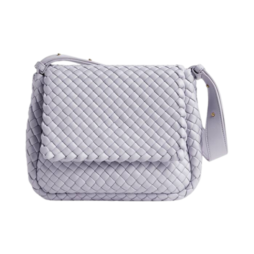 Bottega Veneta Small Cobble Shoulder Bag Oyster