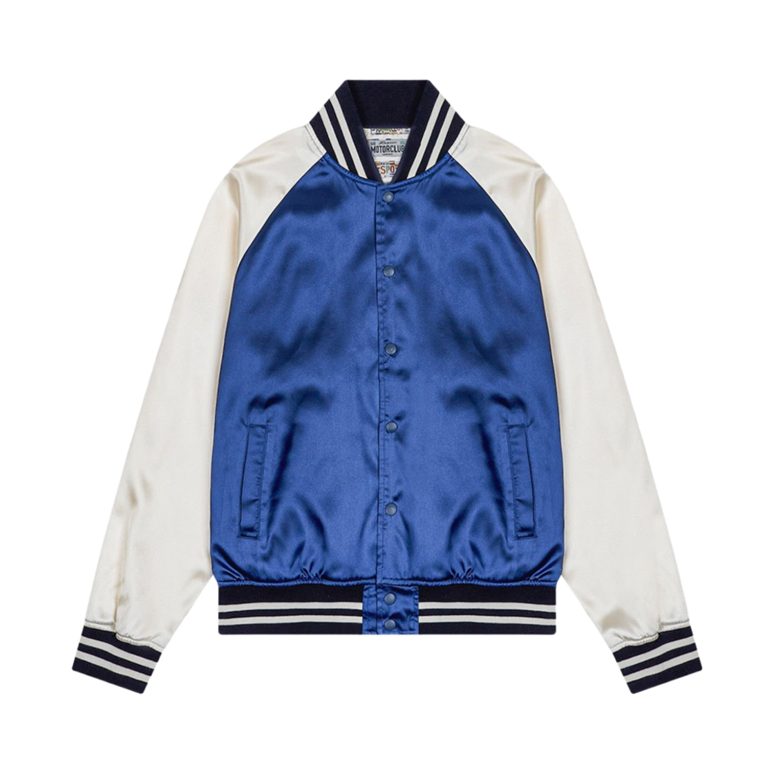 saf00375 Safarispot Region Motors Club Satin Jacket