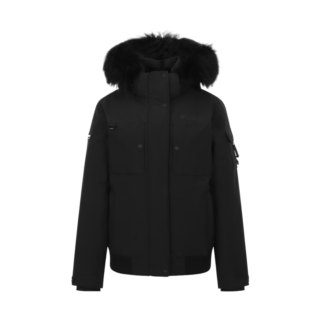 DWDJ8B036-BKS (W) Discovery Expedition Milford Goose Short Down Jacket Black