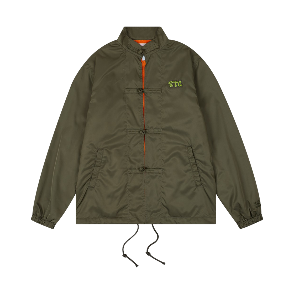 사파리스팟 에스티씨 쿵푸 코치 자켓 카키(Safarispot S.T.C KUNG FU COACH JACKET KHAKI)