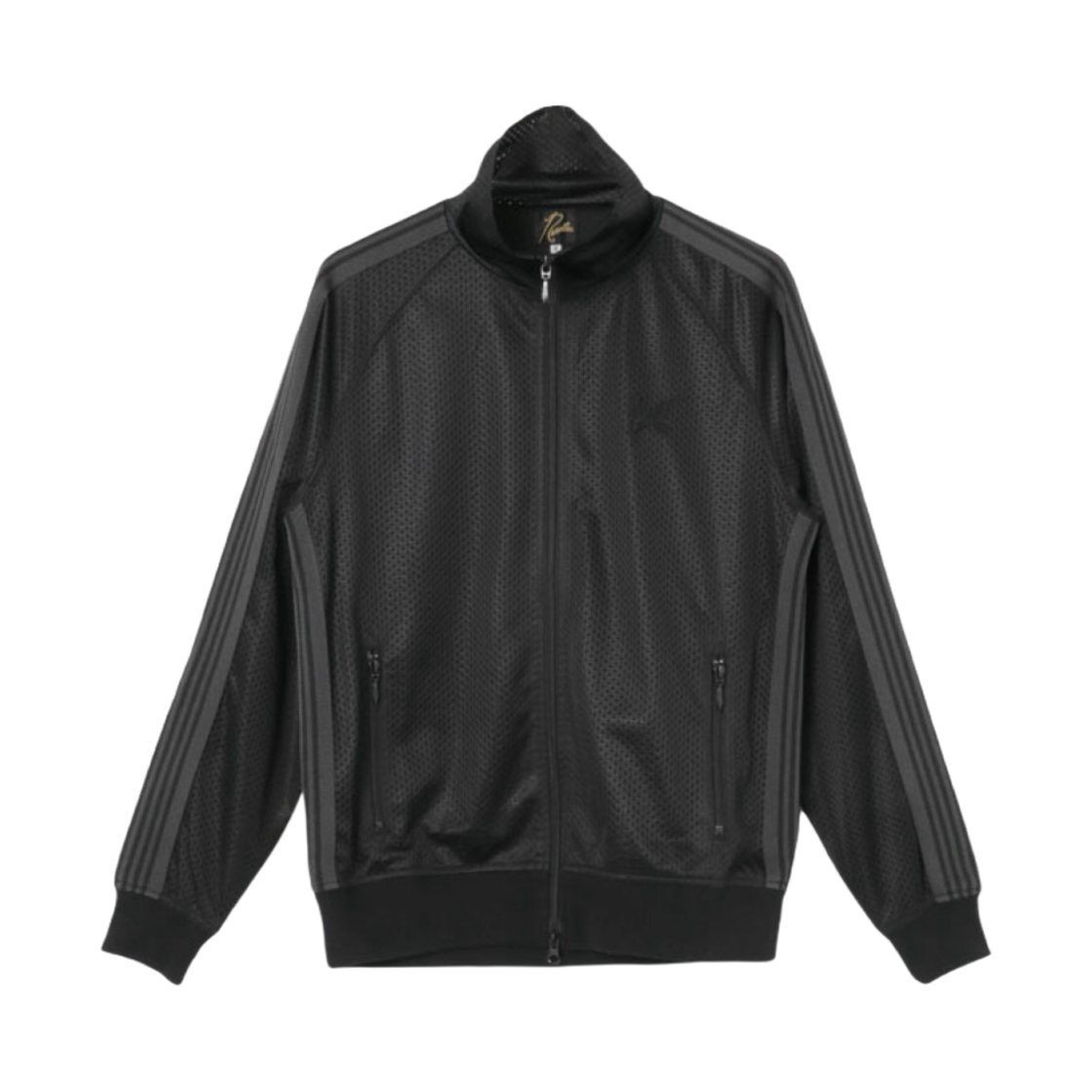 ニードルズ × URBS Track Jacket Poly Mesh 黒紫 - メルカリ