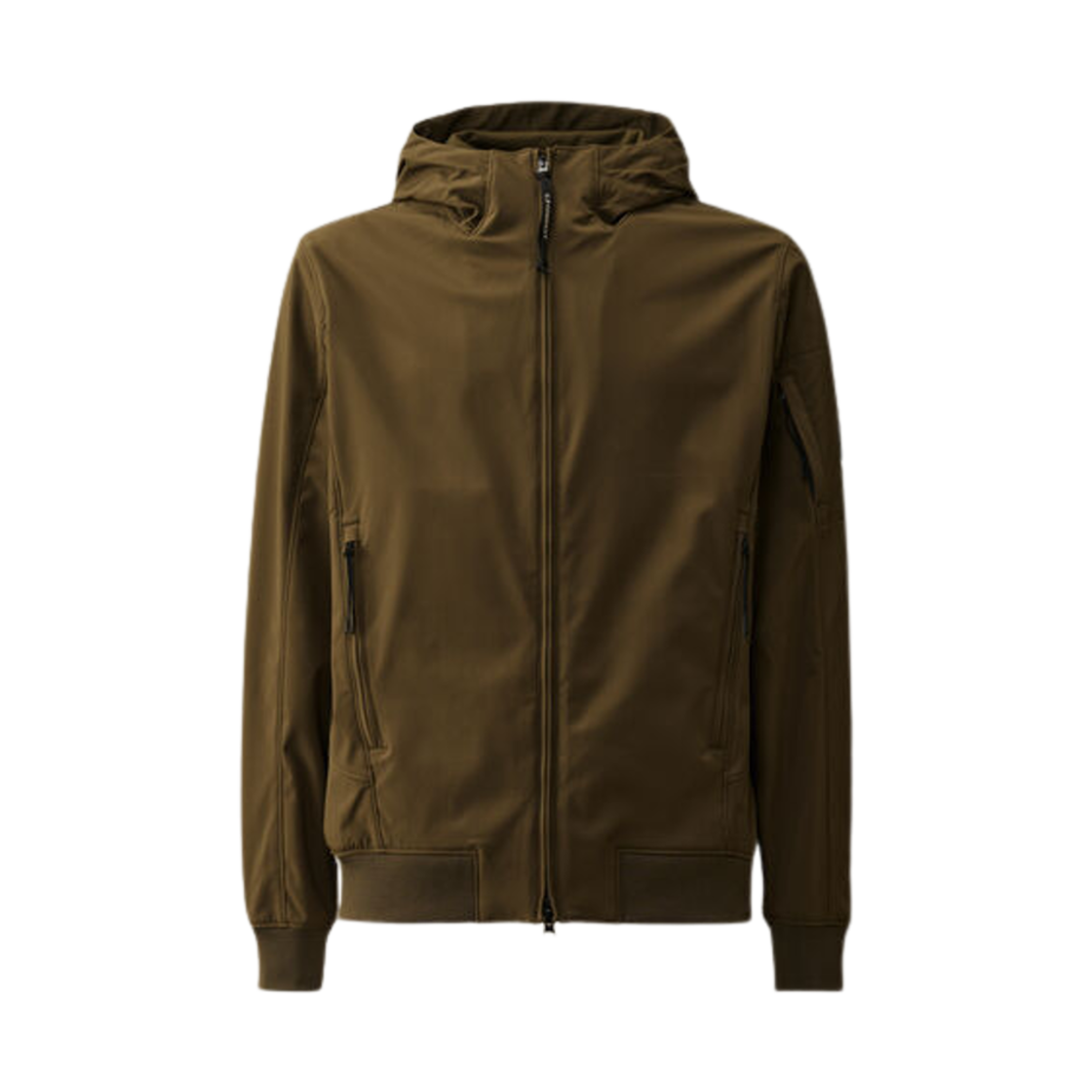 18CMOW002A005968A683 C.P. Company Shell-R Hooded Jacket Ivy Green - 25SS