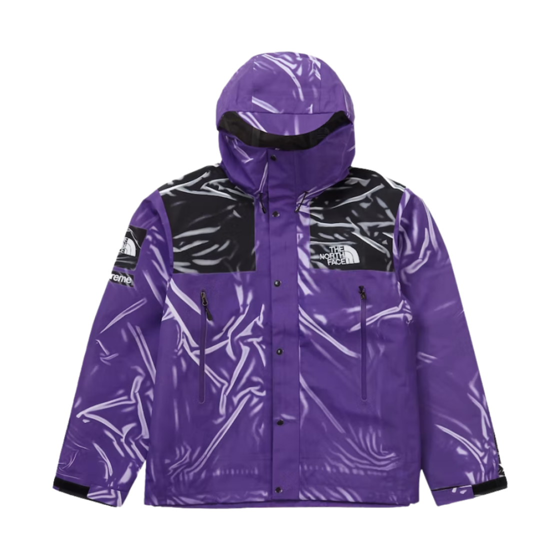 슈프림 x 노스페이스 트롱프 뢰유 프린티드 테입드 심 쉘 자켓 퍼플 - 23SS(Supreme x The North Face Trompe L’oeil Printed Taped Seam Shell Jacket Purple - 23SS)