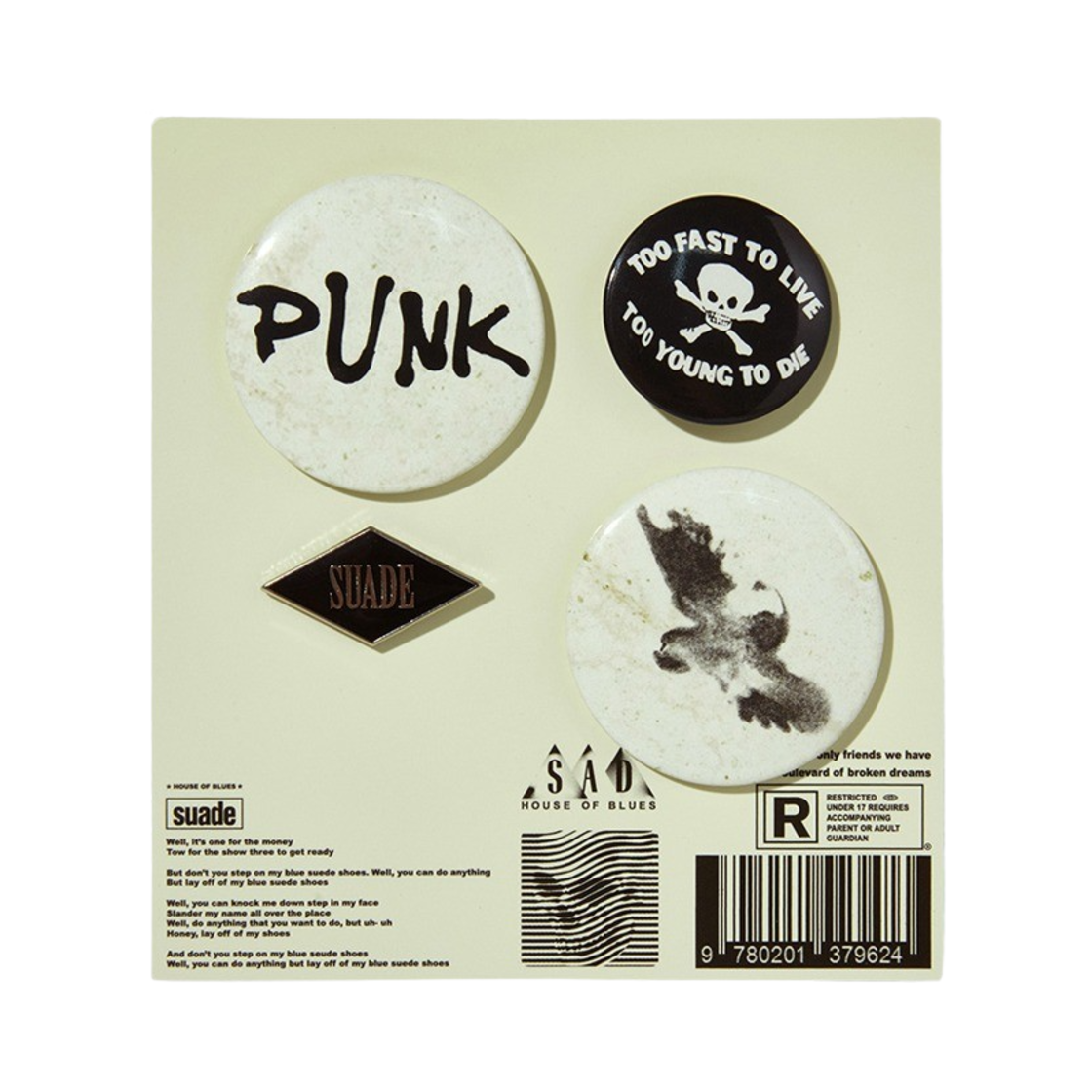 스웨이드 핀뱃지 세트 C(Suade Pinbadge Set C)