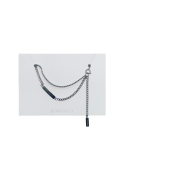 Bohemian Seoul Layered Chain Necklace Silver