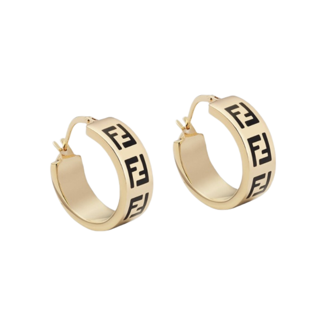 【⠀mnmoot⠀】FENDI ゴールド ロゴ パール 片耳のみ F Is Fendi耳环-金色耳环-女士耳环和胸针-FENDI芬迪中国官网