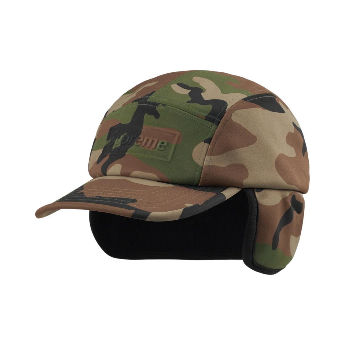 슈프림 윈드스토퍼 이어플랩 캠프캡 우드랜드 카모 - 23FW(Supreme Windstopper Earflap Camp Cap Woodland Camo - 23FW) - 2