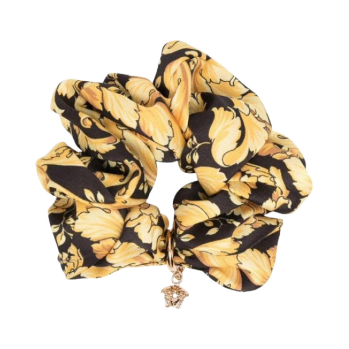 IELA002-1A10199-5B000 Versace Barocco Hair Scrunchie Print