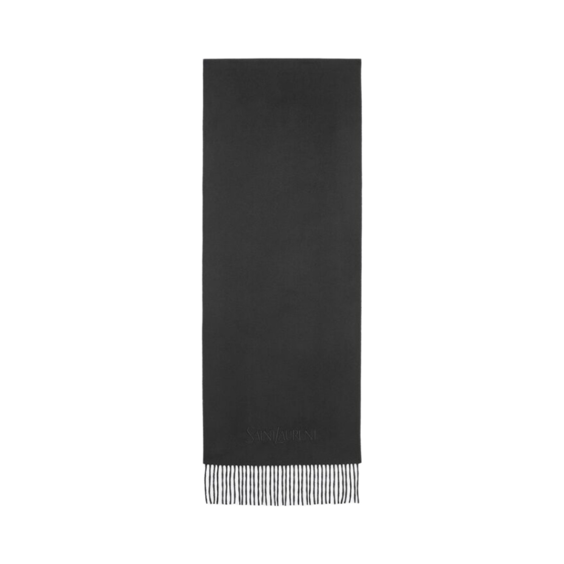 748959-3Y201-1060 Saint Laurent Scarf In Cashmere Jacquard Black